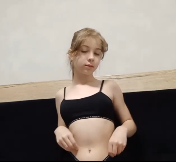 beautiful blonde masturbating for the camera thumbnail