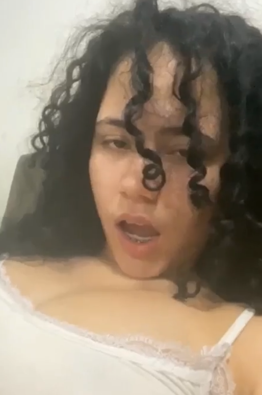 young girl pleasurably masturbating thumbnail