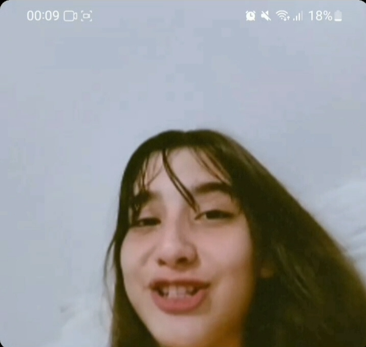 young girl showing off on live stream thumbnail